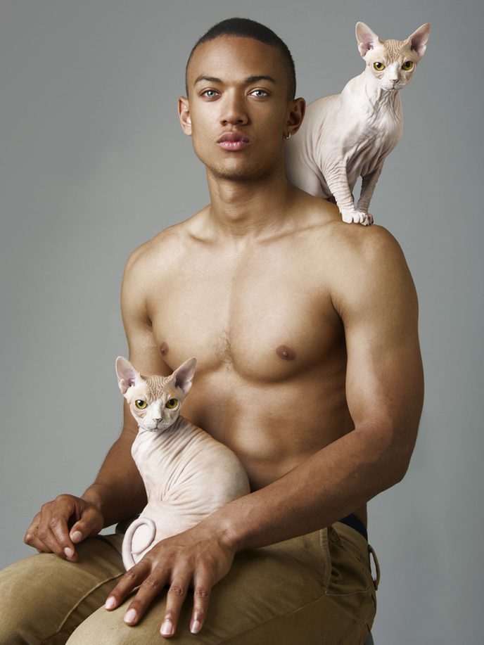 cats male models photoshoot pussy riot michelangelo cecilia 3 5819da9d46e75 880 688x917