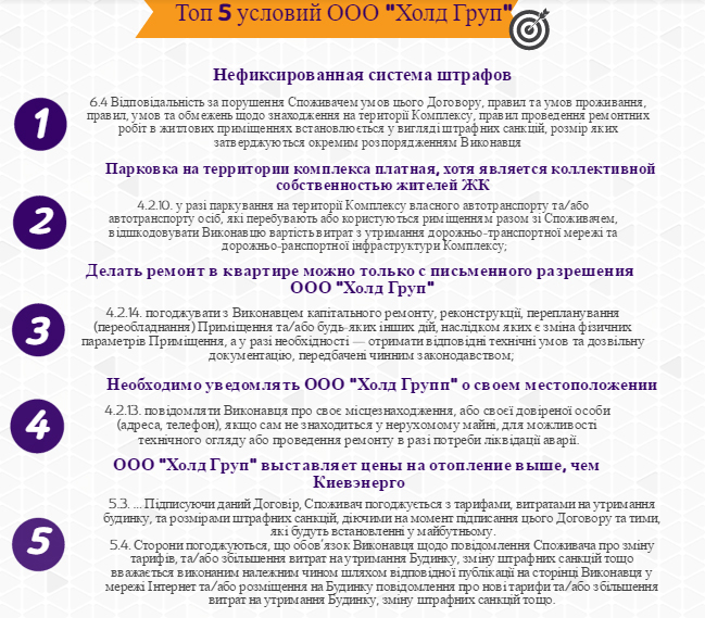 умови холд груп