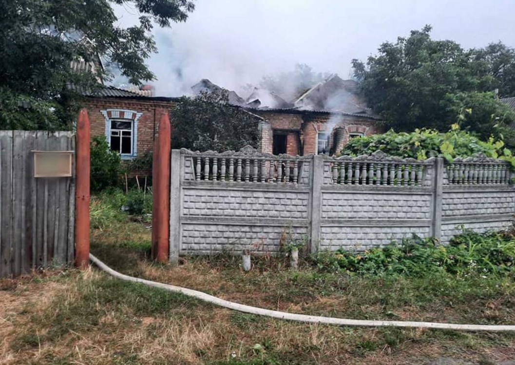 На Киевщине в огне погибли хозяева дома